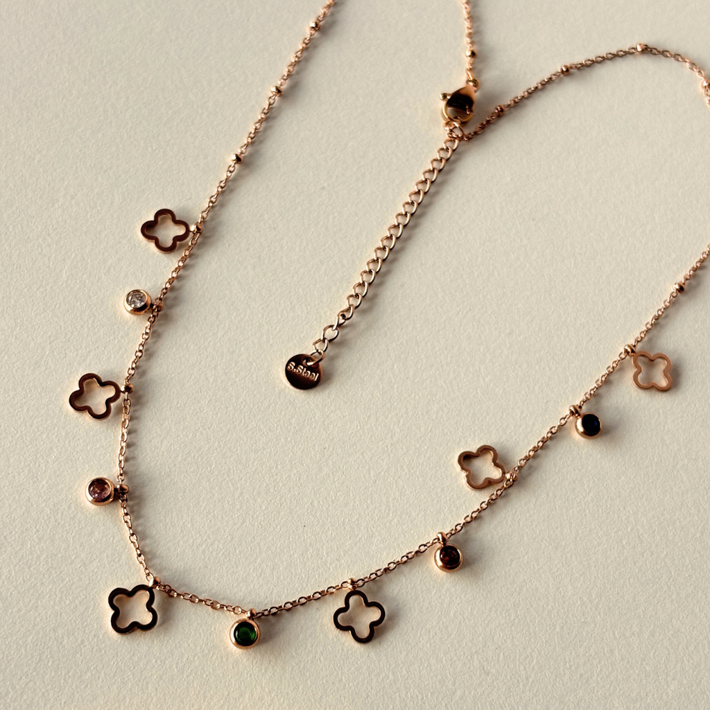 Pushp Tara Charm Necklace