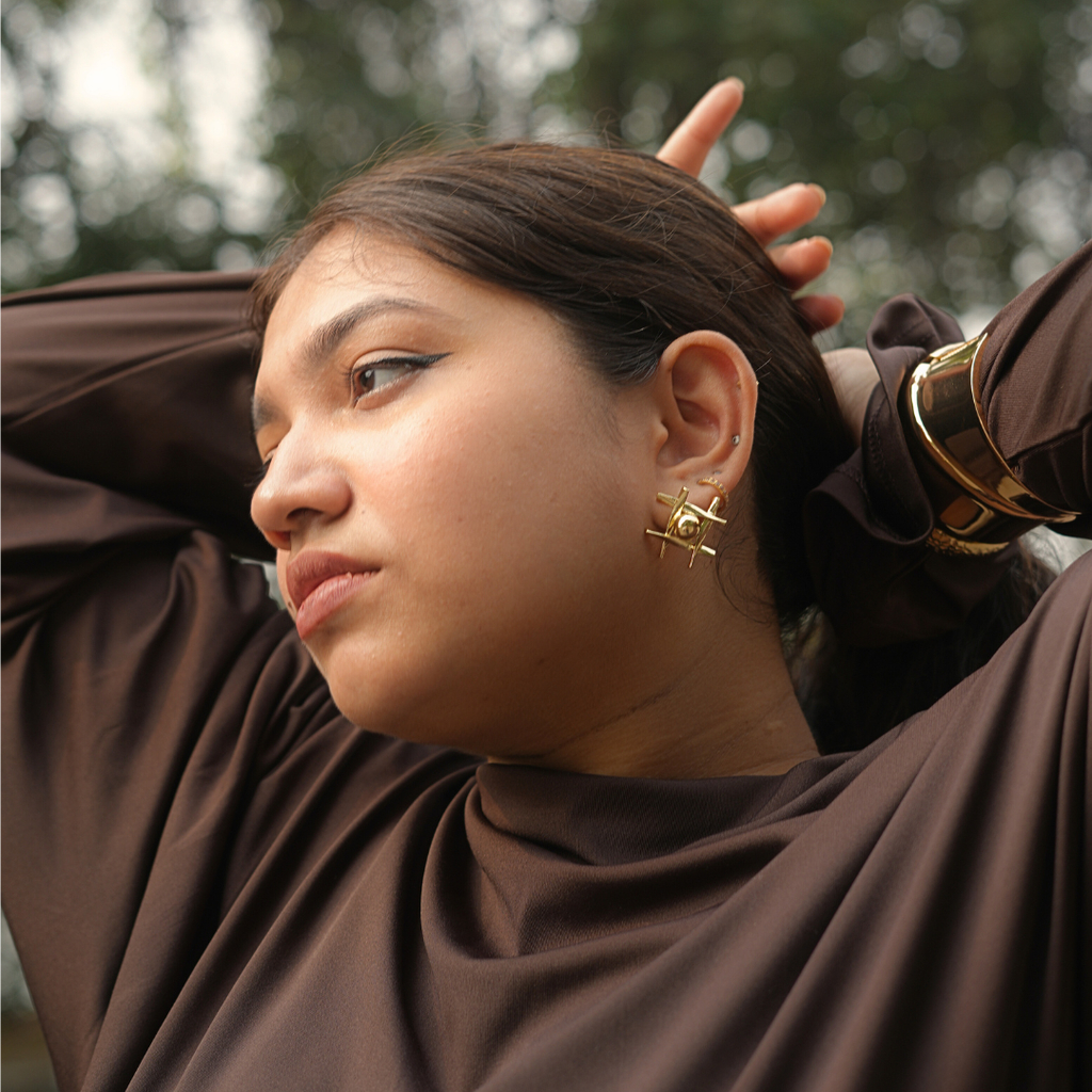 XOXO Gold Studs